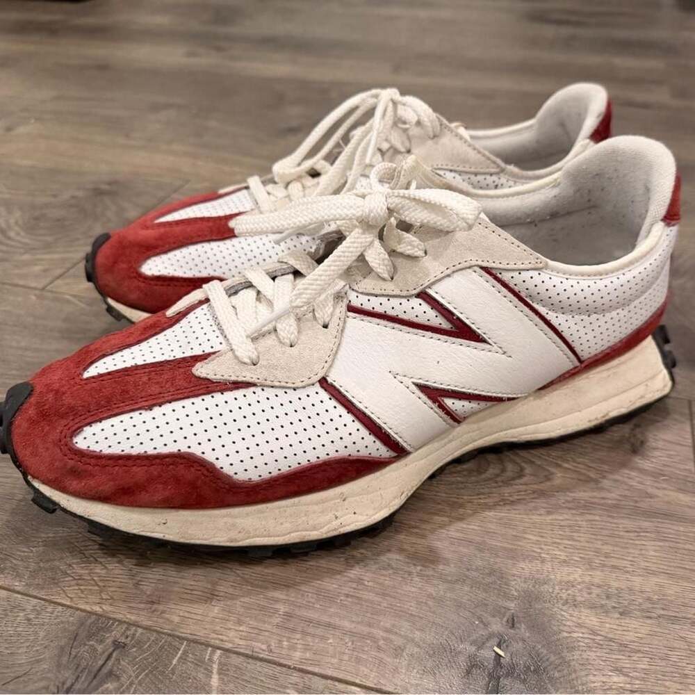 New Balance 327 Color Pack Sneakers White Red